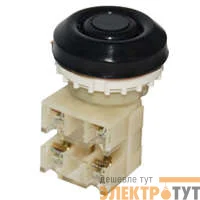 Кнопка ВК-30-10-11110-54/1з+1р черн. 10А IP54 Электротехник ET052701