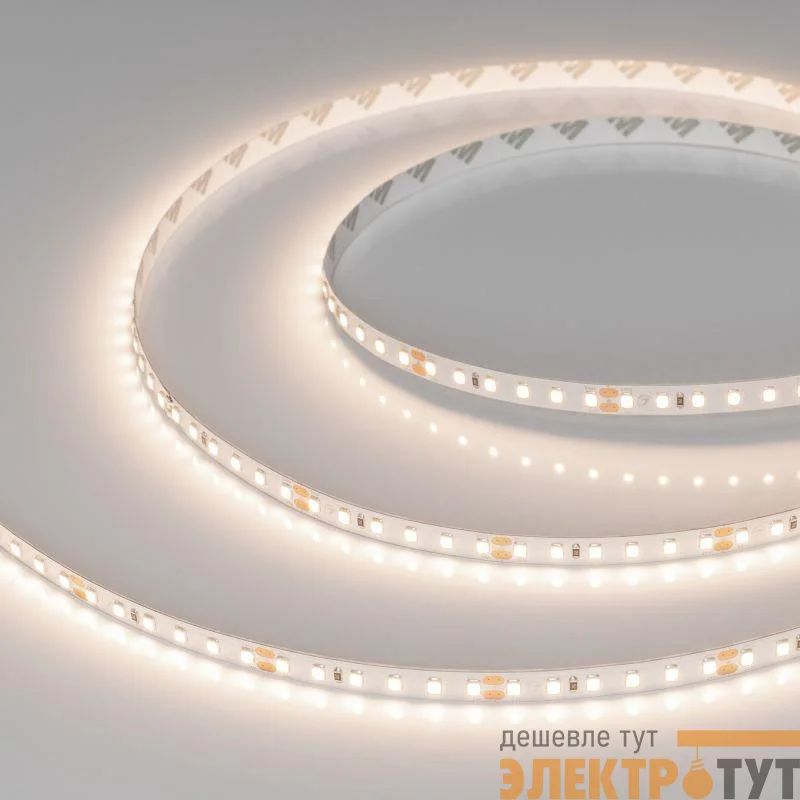 Лента светодиодная UL-A120-8mm 24V Warm 3500К 14.4Вт/м IP20 (уп.5м) Arlight 042303