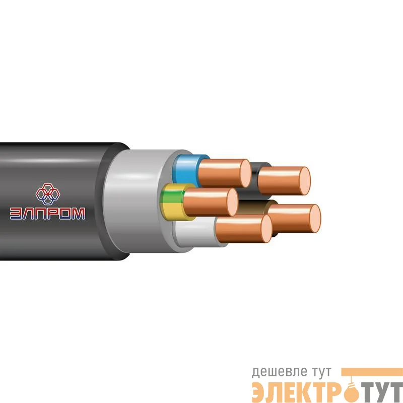 Кабель ВВГнг(А)-LSLTx 5х10 (N PE) 0.66кВ (м) Элпром НТ000005709