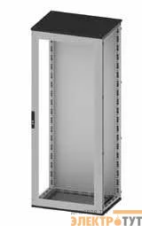 Шкаф CQE 1800х800х600 с застекл. дверью и задн. панелью DKC R5CQE1886X