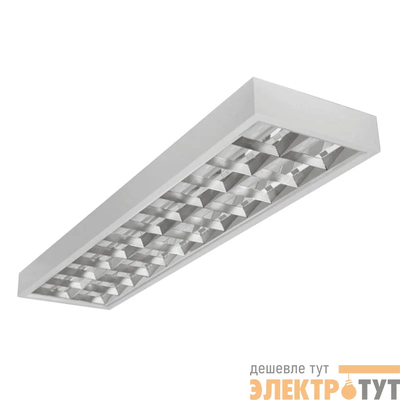 Светильник ЛПО 2х36Вт накладной CSVT ЦБ000000744