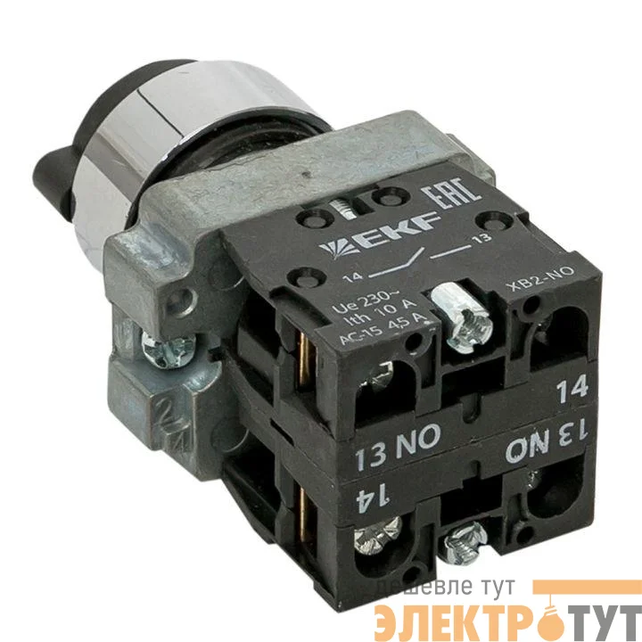 Переключатель BG33 3P с замком (не возврат.) EKF xb2-bg33