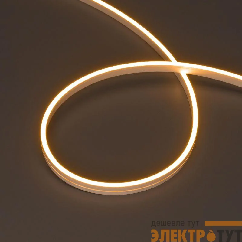 Лента светодиодная MOONLIGHT-SIDE-A168-4x10mm 24V Warm 2300К 7.2Вт/м IP65 wire x2 прямой вывод кабеля герметичная (уп.5м) Arlight 040991