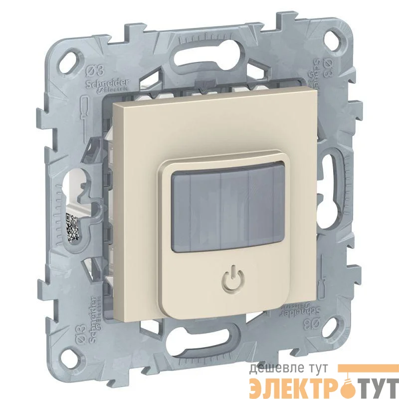 Датчик движения UNICA NEW с выкл. 10А беж. SchE NU552544