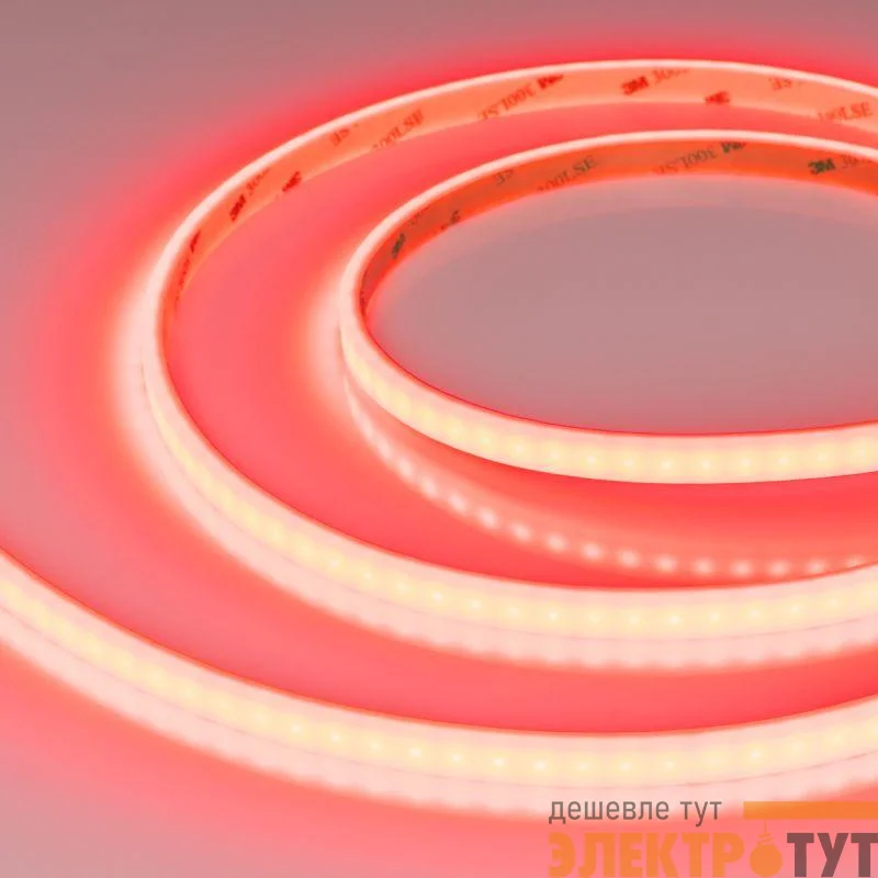 Лента светодиодная RTW-PSW-A120-10mm 24V Red 9.6Вт/м IP67 2835 герметичная (уп.5м) Arlight 040766