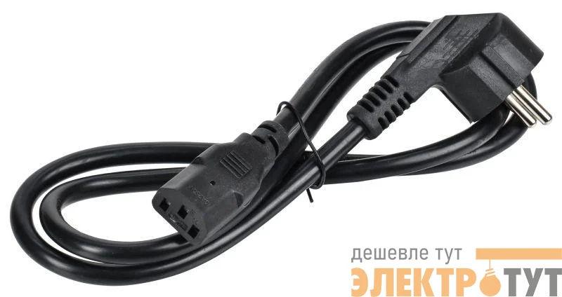 Кабель электропит. PDU 3х1.5 1м с разъемами С13-DIN49441 (немец. станд.) ITK PC-C13D-1M