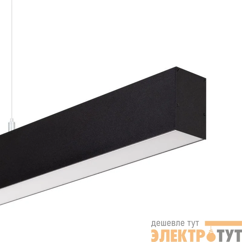 Светильник светодиодный SP-LINE-HANG-4970-L3000-105Вт Day4000 (RAL9005 120 deg 230В) IP33 Металл Arlight 051866