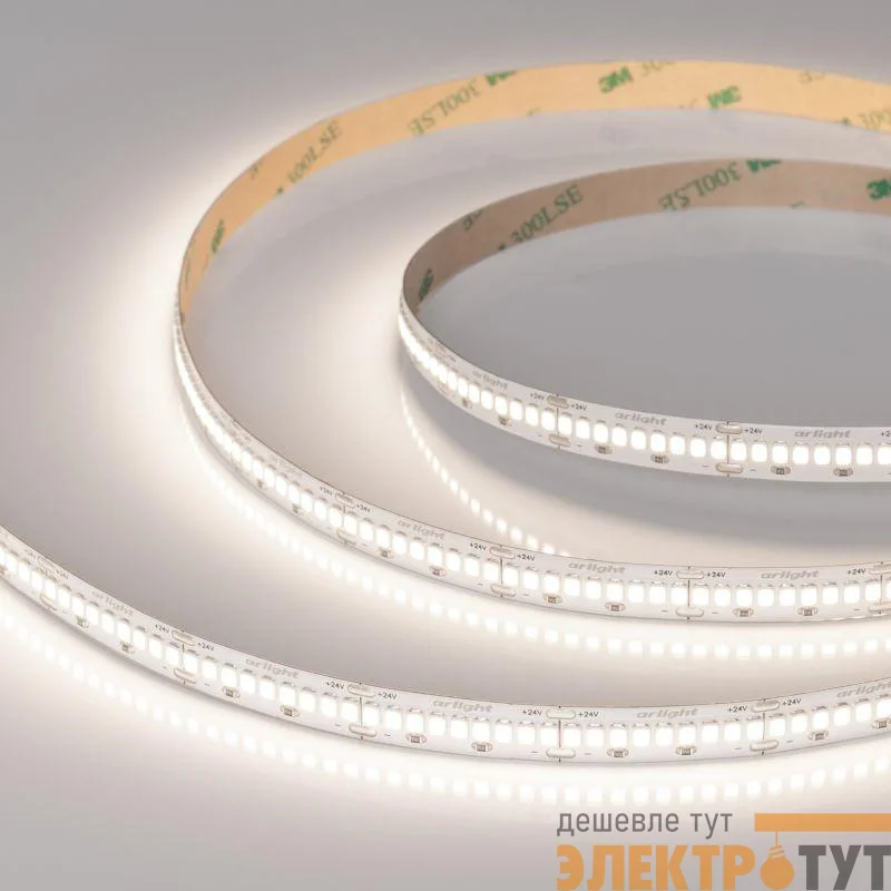 Лента светодиодная ULTRA-A288-10mm 24V Day 4000К 17Вт/м IP20 высок. эффект. 200лм/Вт (уп.5м) Arlight 054930