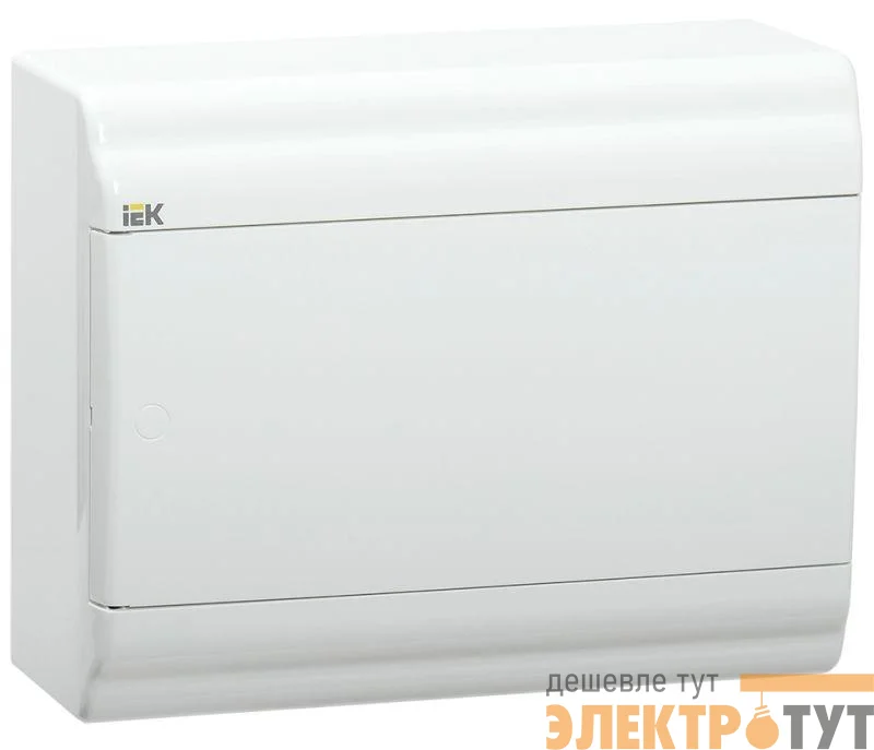 Бокс ЩРН-П-9 мод. навесной пластик IP41 PRIME бел. дверь IEK MKP82-N-09-WD-41-20