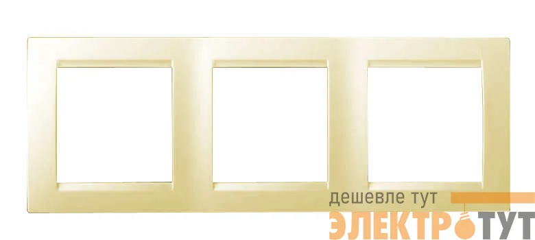 Рамка 3-м Simon15 сл. кость Simon 1500630-031