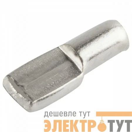 Полкодержатель лопаточка 5х17 никель (уп.12шт) Tech-Krep/Zitar 127463