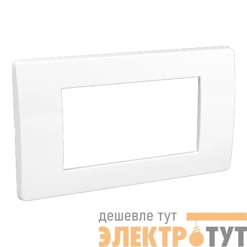 Рамка 2-м 4мод. Brava (для TOR и TBN) бел. RAL9010 DKC 75011W