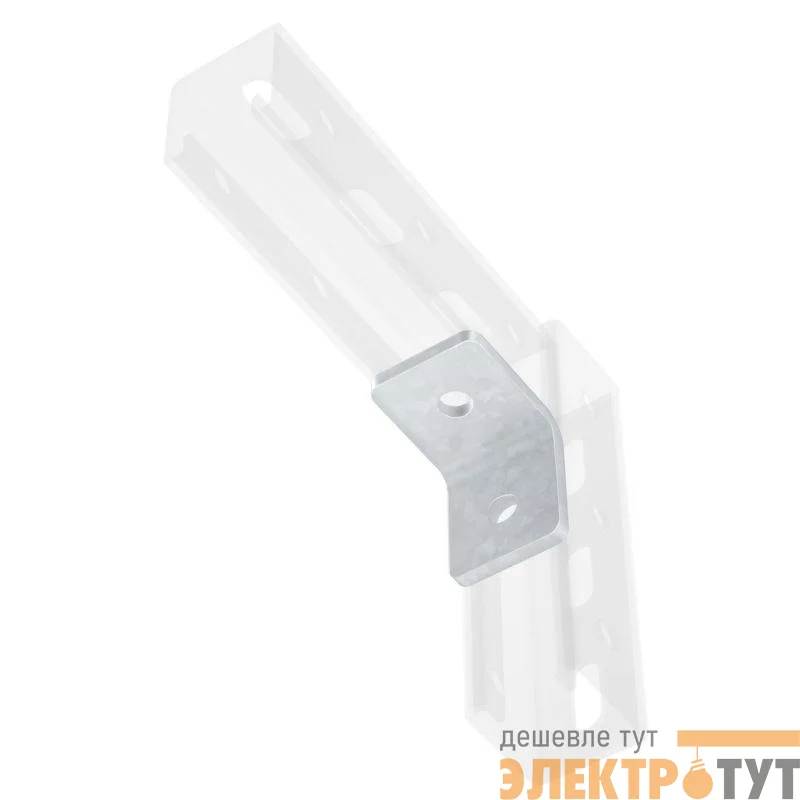 Уголок крепежный одиночный нерж. сталь AISI 304 DKC IBMC1011C