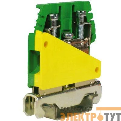 Клемма для заземл. TEC. 4/6/O 6кв.мм желт./зел. DKC ZTO110