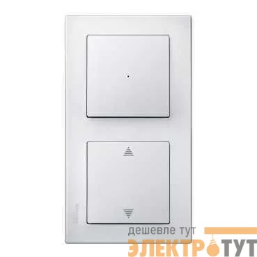 Рамка 2-м Merten Antik бел. SchE MTN478219