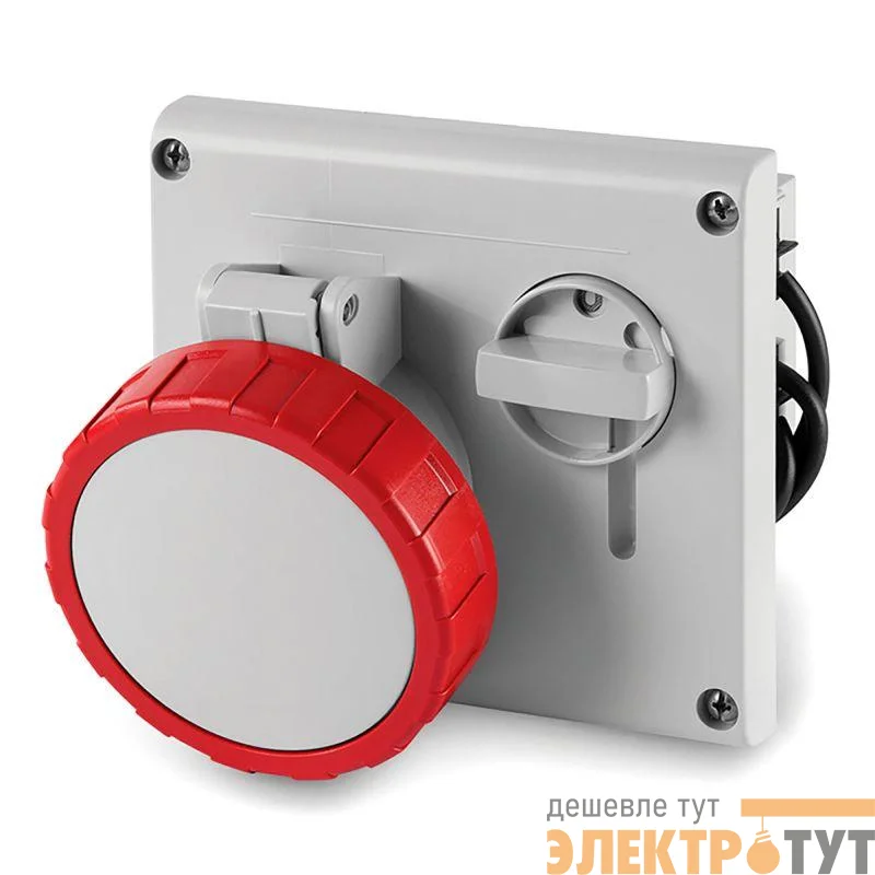 Розетка скрыт. уст. 32А 400В 3P+E IP67 DKC DIS4053286