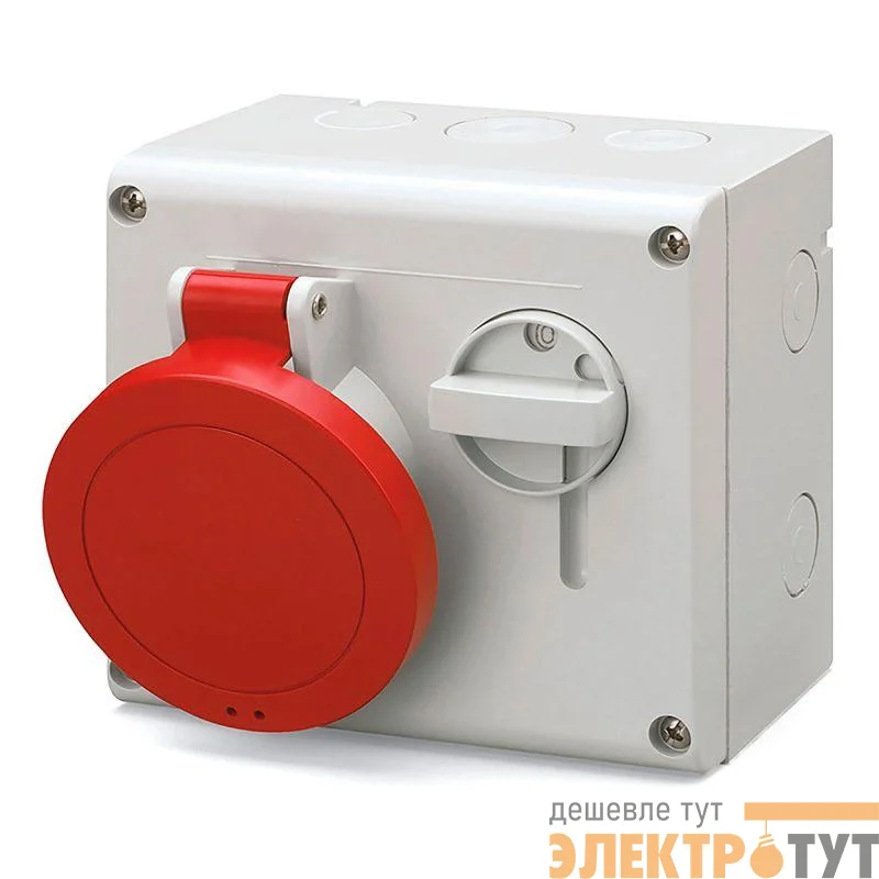Розетка наружн. уст. 32А 400В 3P+E IP44 DKC DIS5003286