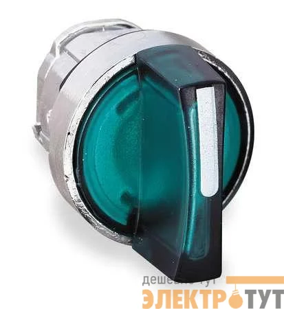 Головка для переключателя 22мм зел. SchE ZB4BK1233
