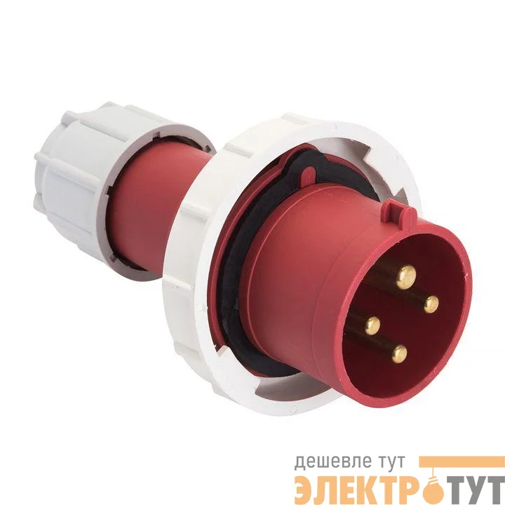 Вилка переносная 0442 3P+PE 125А 380В IP67 PROxima EKF ps-0442-125-380