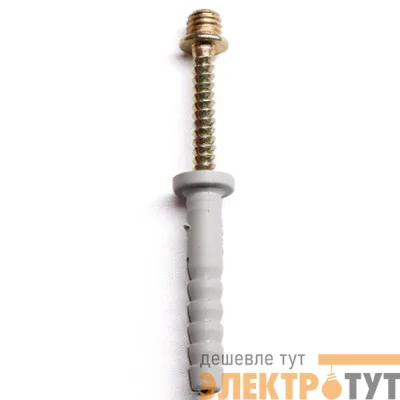 Комплект крепежный для стальных хомутов (винт-шуруп + дюбель) (уп.100шт) DKC 63768