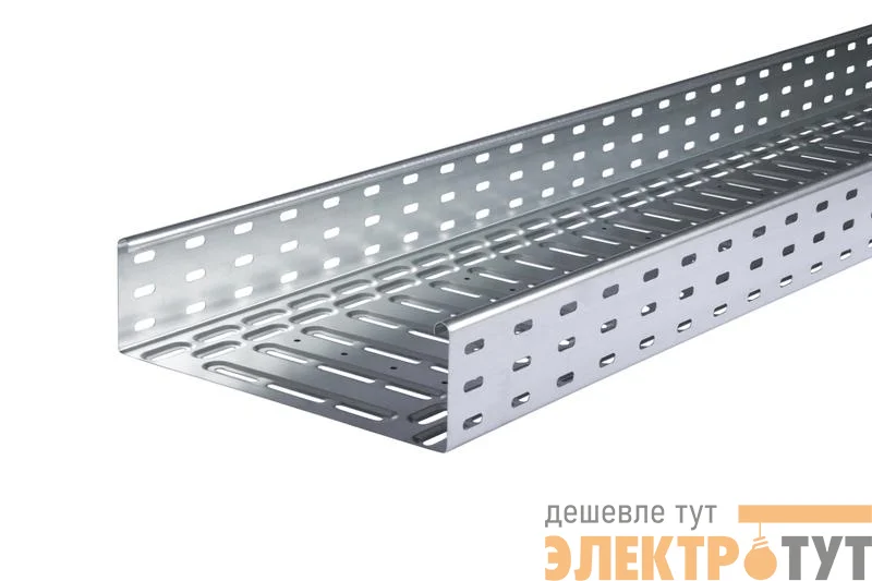 Лоток листовой перфорированный 85х300 L3000 сталь 0.7мм LKS 830 FT RU гор. оцинк OBO 6837593