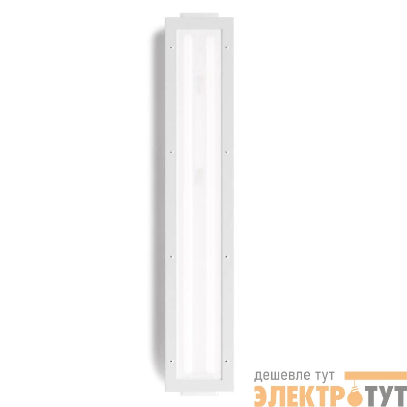 Светильник "Традита" 2x36-D120-IP54-УХЛ4(RC/1290x240/T8/RAL9016/PC.OP/AC230/I/D/X/B/S/G1) традиционный ламповый GALAD 22131