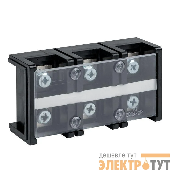 Терминал клеммный TC-2003 до 95кв.мм 200А 3 клеммные пары EKF tc-2003