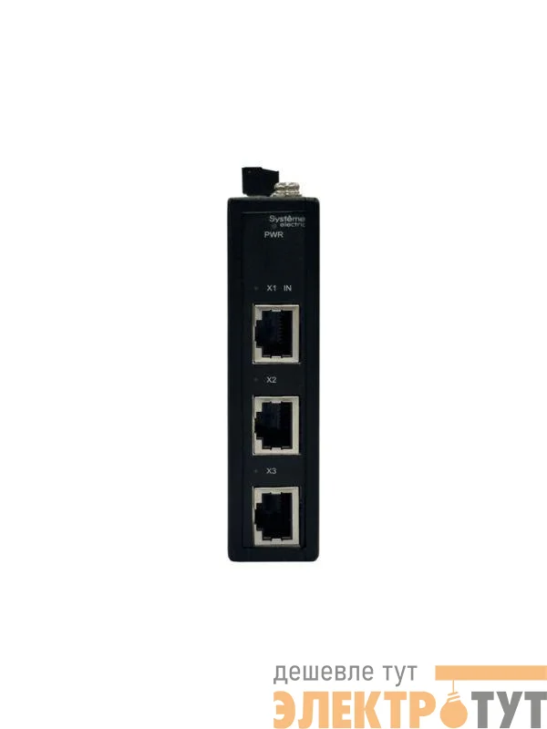 Концентратор промышленный EtherCAT 3х100BaseT SE NSECU103T03X00S