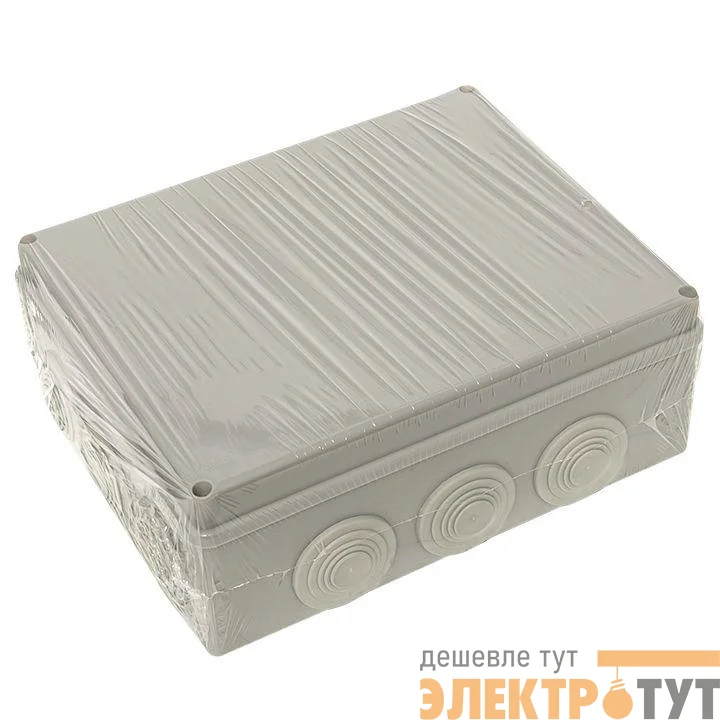 Коробка распаячная КМР-050-043 пылевлагозащ. 240х190х90 12 мембранных вводов уплот. шнур PROxima EKF plc-kmr-050-043