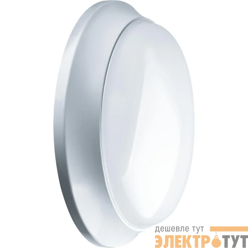 Светильник светодиодный 71 922 NBL-P-18-4K-WH-SNR-LED v2 18Вт 4000К IP65 2400лм ЖКХ с датчиком движения круг бел. (аналог НПП) Navigator 71922v2