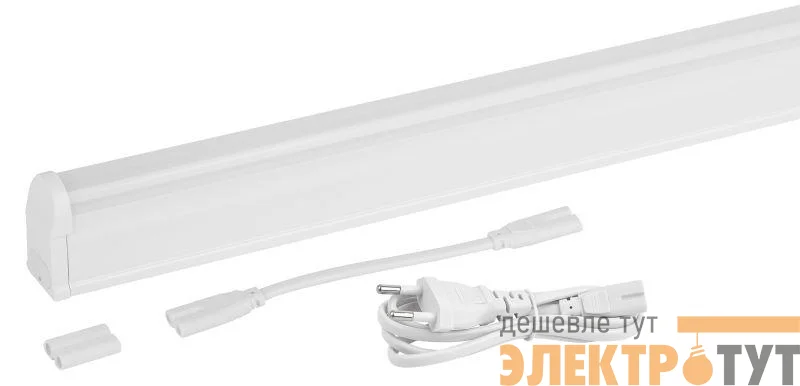 Светильник светодиодный LLED-01-16W-4000-W 16Вт 4000K L1172мм линейный с выключателем Эра Б0017428