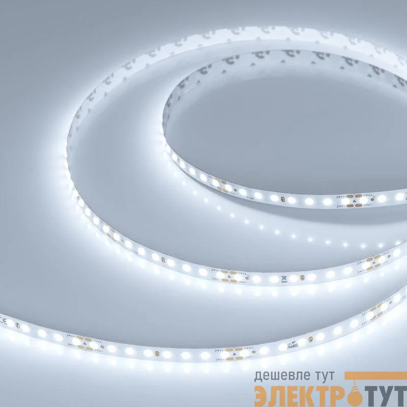 Лента светодиодная DOT-X128-8mm 24V White 6000К 11Вт/м IP20 открыт. (уп.5м) Arlight 040186