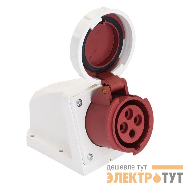Розетка стационарная наружная 1242 3Р+РЕ 32А 380В IP67 PROxima EKF ps-1242-32-380