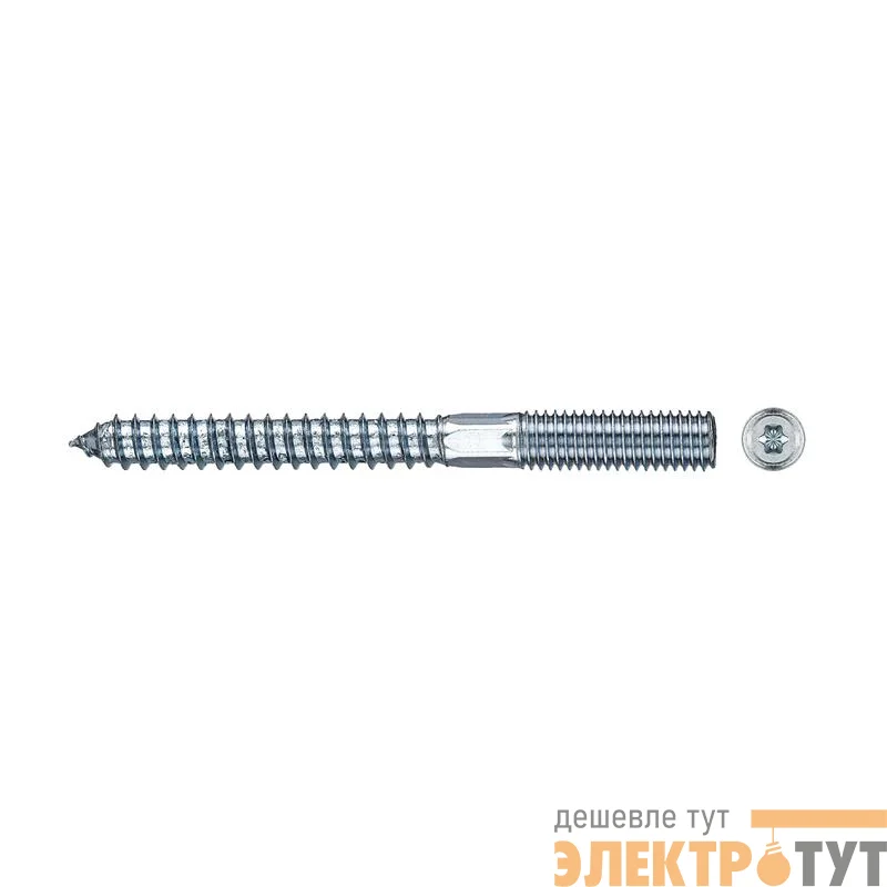 Шпилька сантехническая М10х120 (уп.2шт) Tech-Krep/Zitar 137025