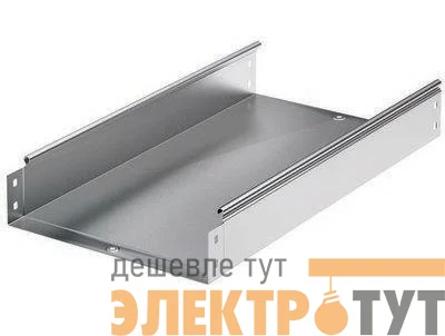 Лоток листовой неперфорированный 600х80 L2000 сталь 1.2мм гор. оцинк. DKC 3505812HDZ