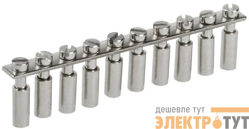 Перемычка центральная для КВИ-4кв.мм 10PIN IEK YZN30Q-004-10P