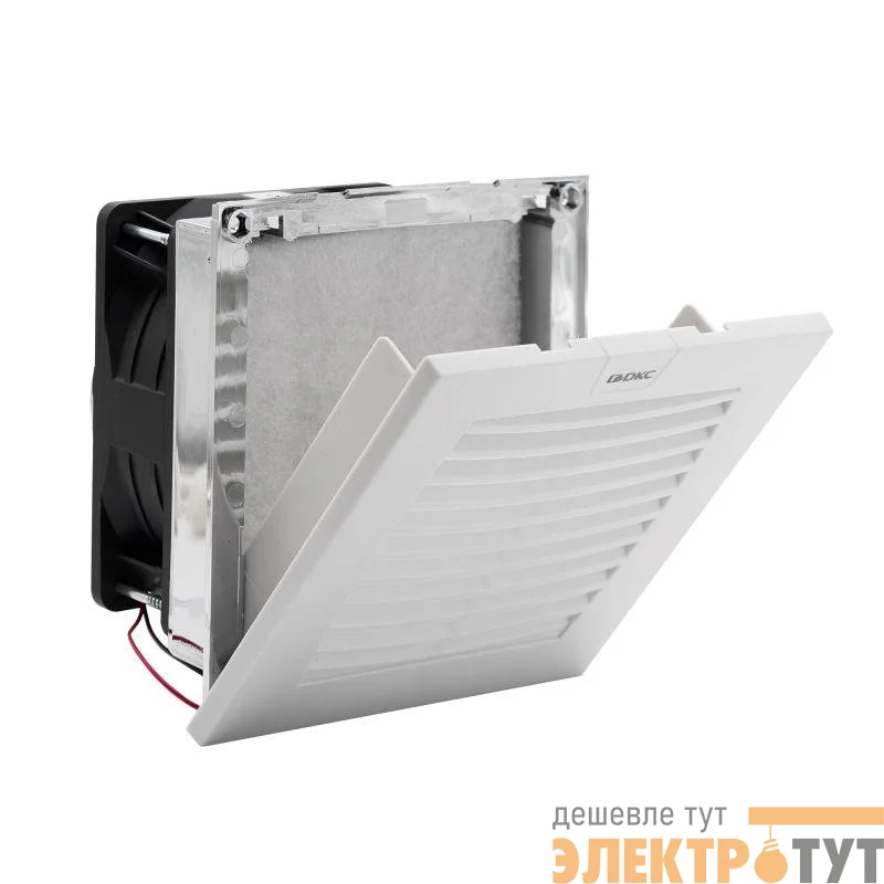 Вентилятор с фильтром ЭМС 120куб.м/ч 24В DC 152х152мм IP54 DKC R5MCV15024