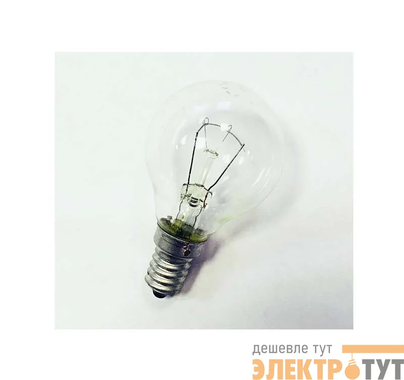 Лампа накаливания ДШ 230-60Вт E14 (100) КЭЛЗ 8109006