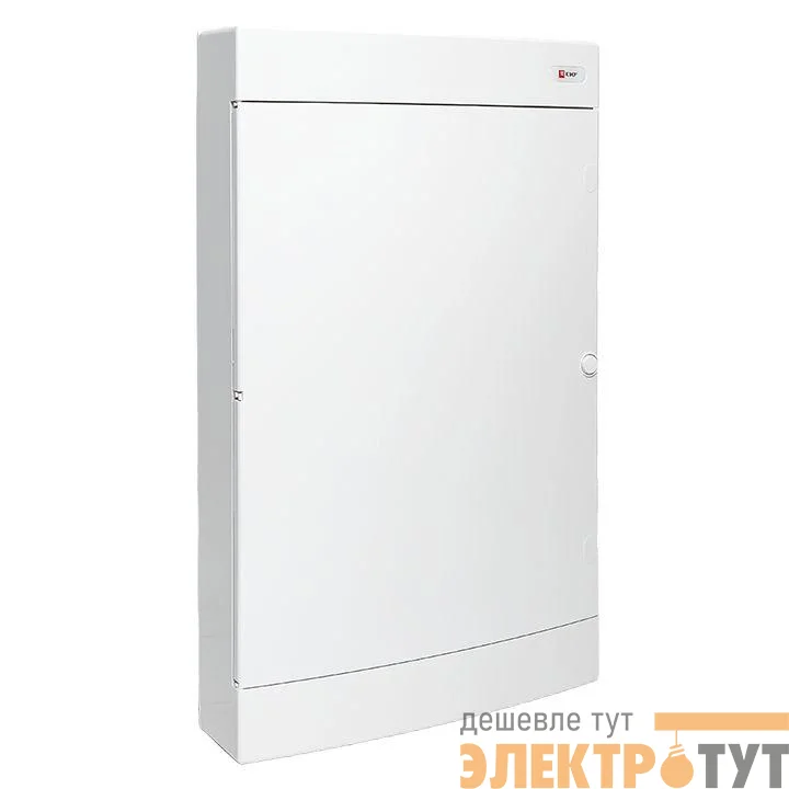 Щит слаботочный навесной Unix 4 габарит IP41 бел. дверь увеличенный PROxima EKF ux-4m-nw-xl