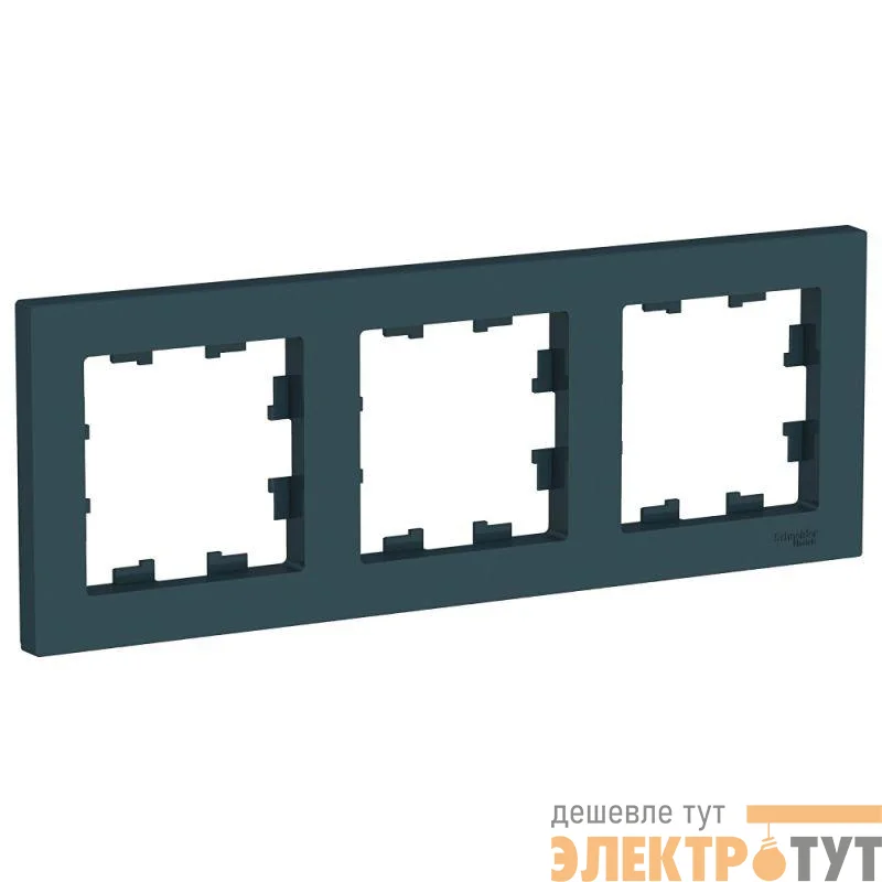 Рамка 3-м AtlasDesign универс. изумруд SE ATN000803