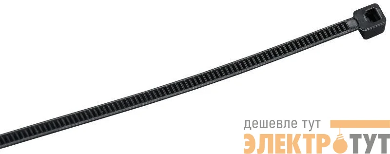 Хомут 2.5х380мм P6.6 стандартный черн. (уп.100шт) IEK UHH30-D025-380-100-K02
