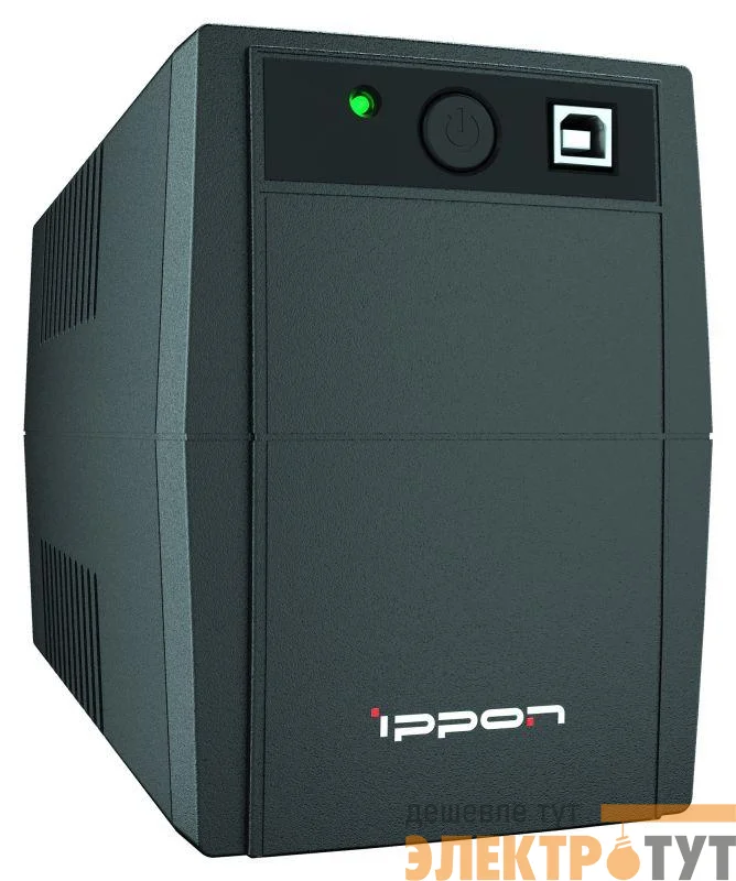 Источник бесперебойного питания Back Basic 850S Euro 480Вт 850В.А черн. IPPON 1373876
