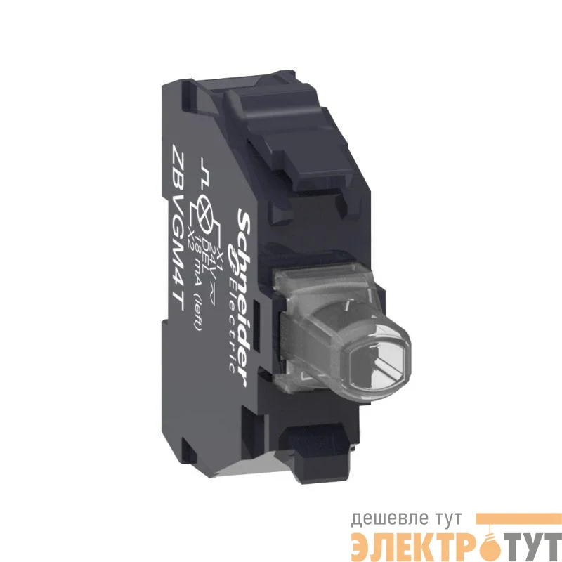 Блок сетевой 100-240В AC с защитой от перенапряж. красн. SchE ZBVGM4T