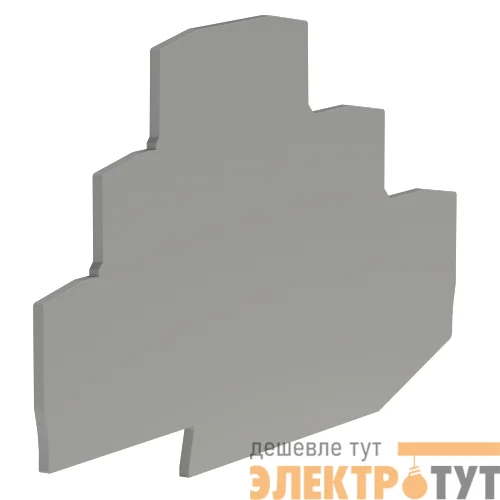 Крышка для трехуровневой клеммы на 2.5кв.мм DKC ZEFT201GR