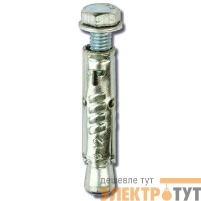 Анкер забивной М6 с болтом (уп.40шт) DKC CM430645
