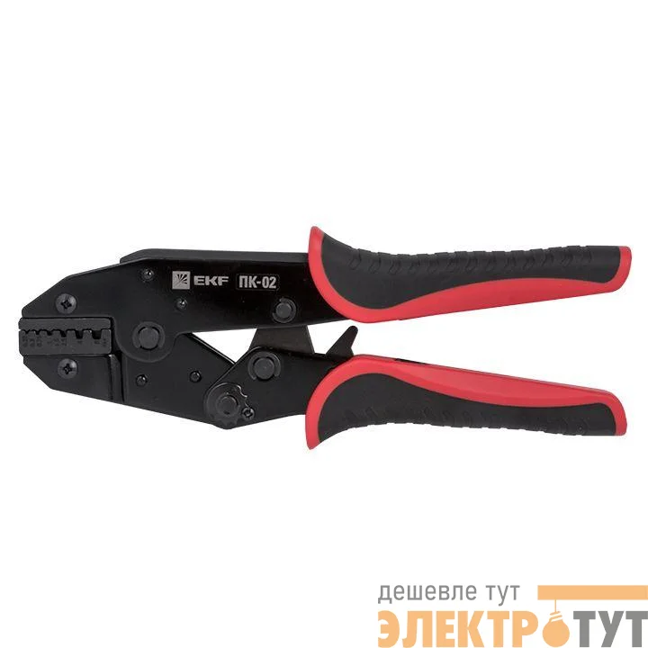 Пресс-клещи ПК-02 0.25-6.0кв.мм НШвИ НШв Expert EKF pk-02-exp