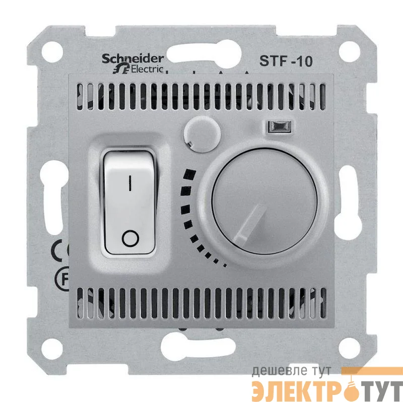 Механизм термостата СП тепл. пол. Sedna алюм. SchE SDN6000360