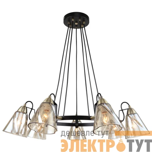 Люстра Cathy 5106-307 7хE14 40Вт лофт-кантри Rivoli Б0055516