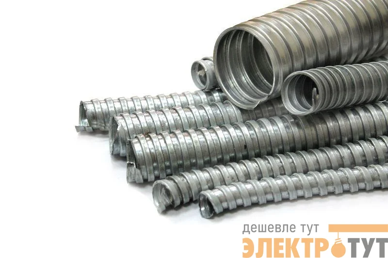 Металлорукав Р3-Ц 10 d10мм без протяжки (уп.50м) ЗЭТАРУС zeta42521