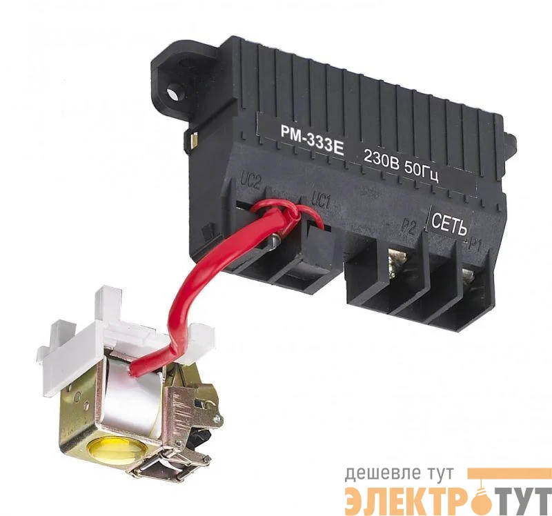 Расцепитель минимального напряжения левый AC 230В ВА-333E DEKraft 22598DEK